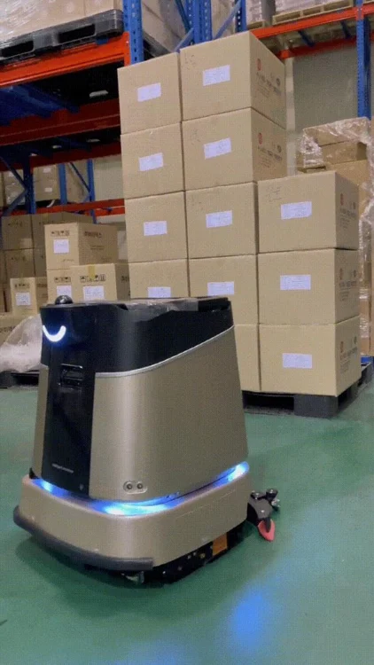 Robô de limpeza Wimsha circulando em ambiente industrial com LiDAR Mid-360 — aplicação publicada pela Livox Robô de limpeza Wimsha circulando em ambiente industrial com LiDAR Mid-360 — aplicação publicada pela Livox